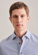 Shaped Chemise d'affaires Imprimé in Bleu Clair |  Seidensticker Onlineshop