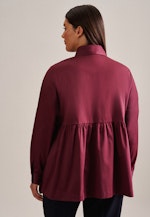 Grande taille Collar Shirt Blouse in Red |  Seidensticker Onlineshop