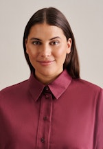 Grande taille Collar Shirt Blouse in Red |  Seidensticker Onlineshop