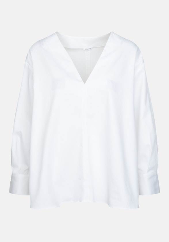 Grande taille V-Neck Tunic in White |  Seidensticker Onlineshop