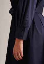 Grande taille V-Neck Dress in Dark Blue |  Seidensticker Onlineshop