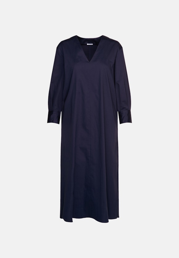 Curvy Robe Regular Manchon 7/8 in Bleu Foncé |  Seidensticker Onlineshop