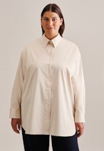 Curvy Blouse Longue Oversized Manche Longue in Ecru |  Seidensticker Onlineshop