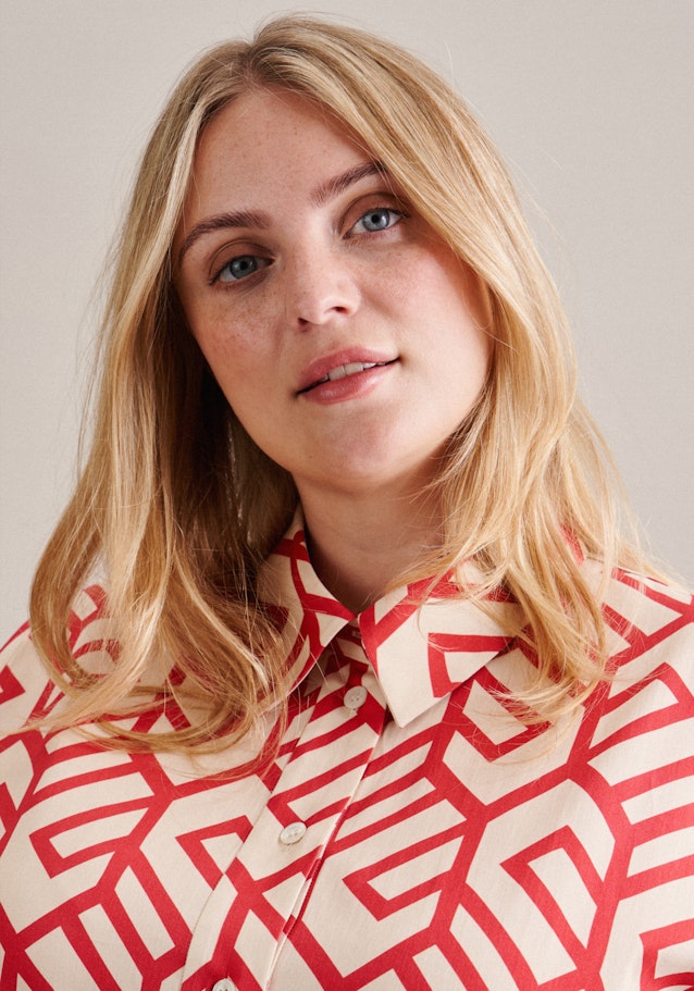 Kleid Druck in Rosa/Pink |  Seidensticker Onlineshop