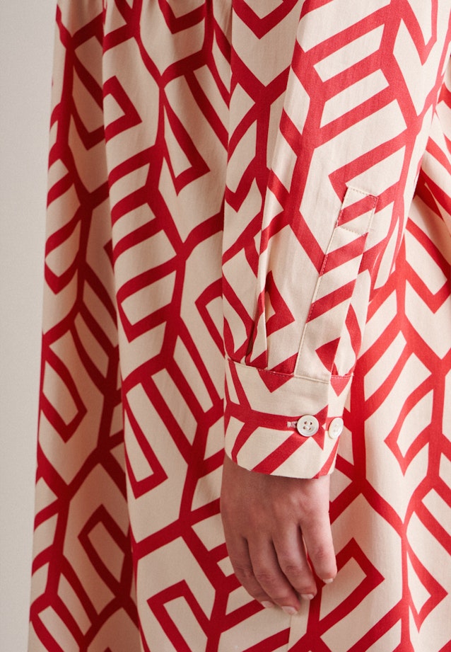 Kleid Druck in Rosa/Pink |  Seidensticker Onlineshop