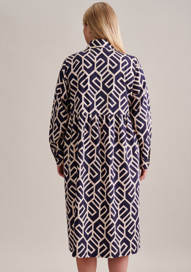 Dress Print in Dark Blue |  Seidensticker Onlineshop
