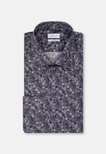 Regular Business shirt Floral in Grey |  Seidensticker Onlineshop