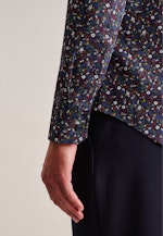 Shaped Business shirt Print in Dark Blue |  Seidensticker Onlineshop