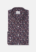 Shaped Business shirt Print in Dark Blue |  Seidensticker Onlineshop