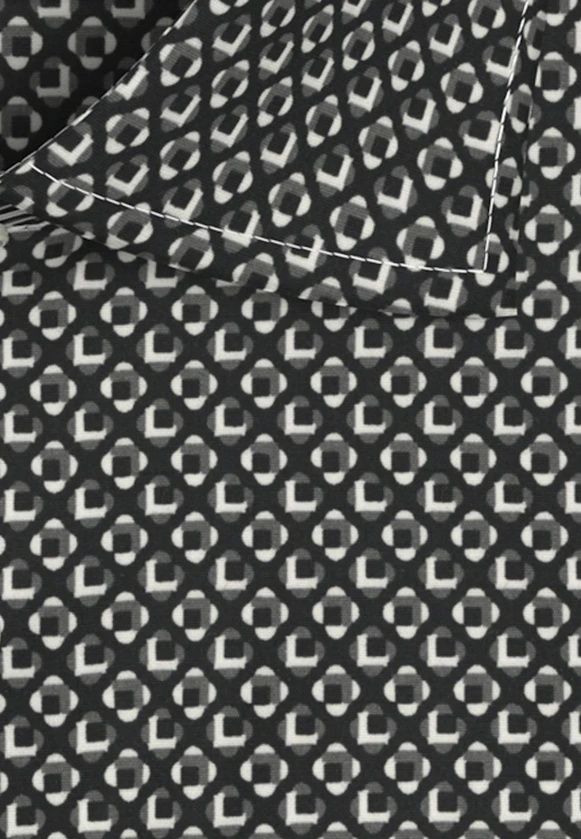 Shaped Chemise d'affaires Imprimé in Noir |  Seidensticker Onlineshop