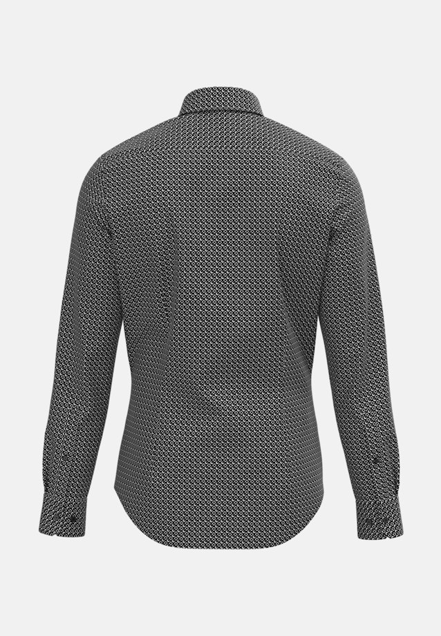 Business Shirt in Shaped with Kent-Collar in Black | Seidensticker Onlineshop