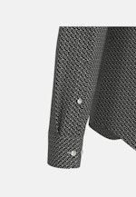 Shaped Business Hemd Druck in Schwarz |  Seidensticker Onlineshop