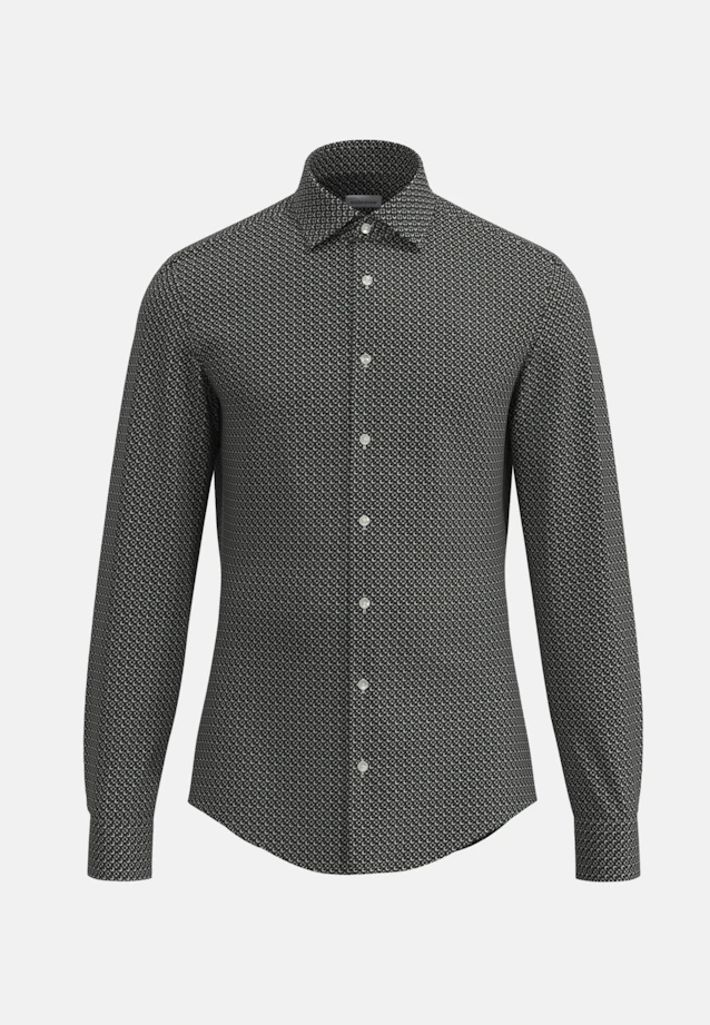Shaped Chemise d'affaires Imprimé in Noir |  Seidensticker Onlineshop
