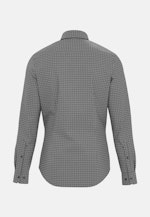 X-Slim Business Hemd Druck in Schwarz |  Seidensticker Onlineshop