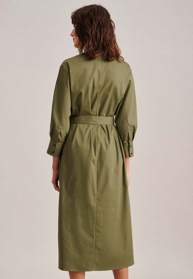 V-Neck Dress in Green | Seidensticker Onlineshop