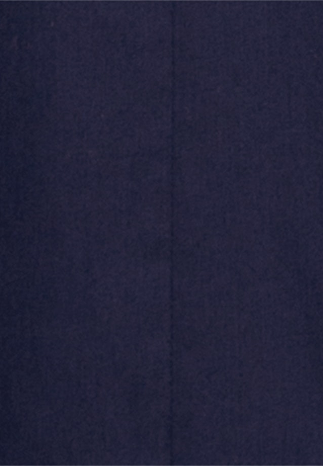 Robe Gerader Schnitt (Normal-Fit) Manchon 7/8 in Bleu Foncé |  Seidensticker Onlineshop