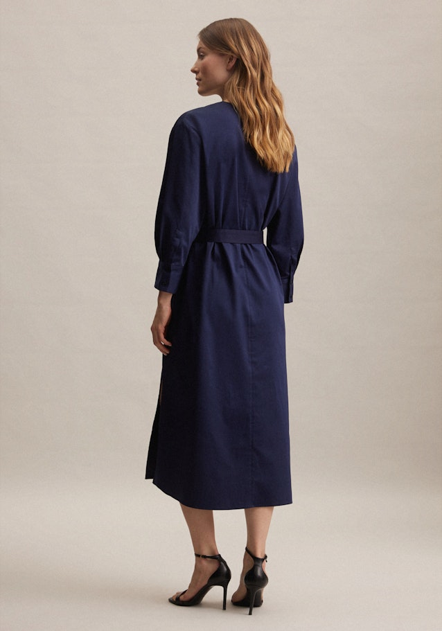 V-Neck Dress in Dark Blue |  Seidensticker Onlineshop