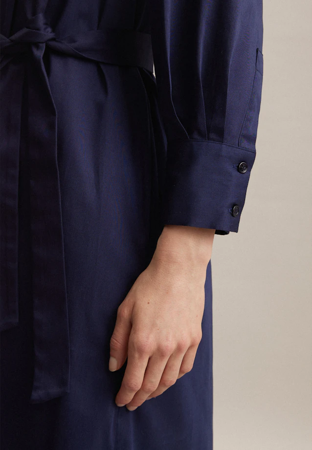 Robe Uni in Bleu Foncé |  Seidensticker Onlineshop