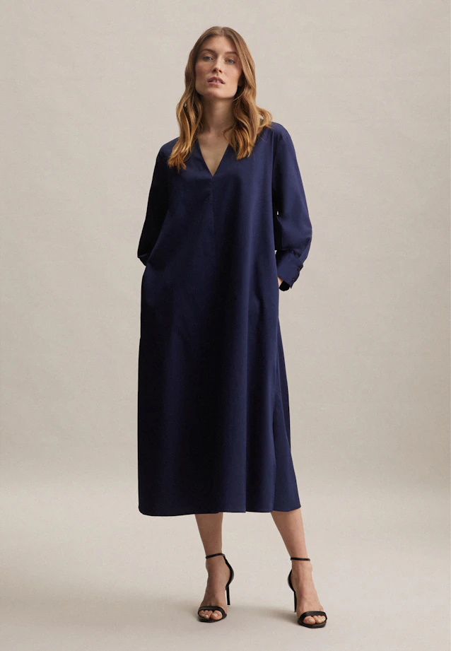 Robe Uni in Bleu Foncé |  Seidensticker Onlineshop