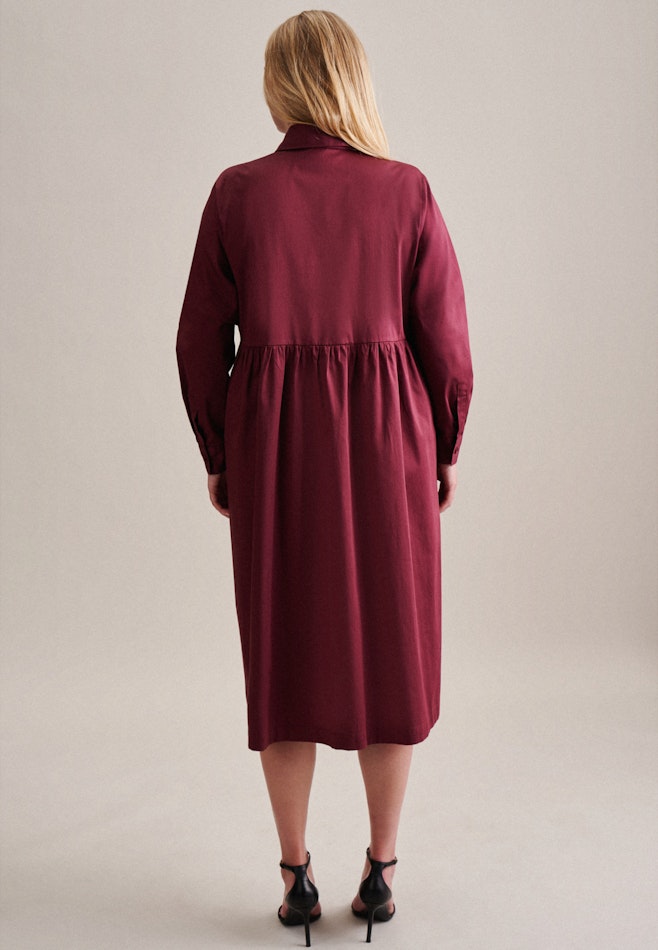 Curvy Robe Regular Manche Longue dans Rouge | Boutique en ligne Seidensticker