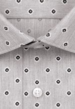 Shaped Business Hemd Druck in Grau |  Seidensticker Onlineshop