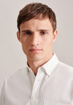 Regular Chemise décontractée Uni in Ecru |  Seidensticker Onlineshop