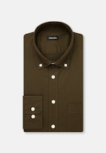 Regular Casual shirt Uni in Green |  Seidensticker Onlineshop