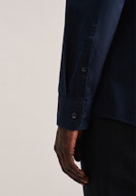 Regular Casual Hemd Uni in Dunkelblau |  Seidensticker Onlineshop