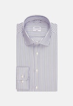 Non-iron Structure Business Shirt in Slim with Kent-Collar in Medium Blue |  Seidensticker Onlineshop