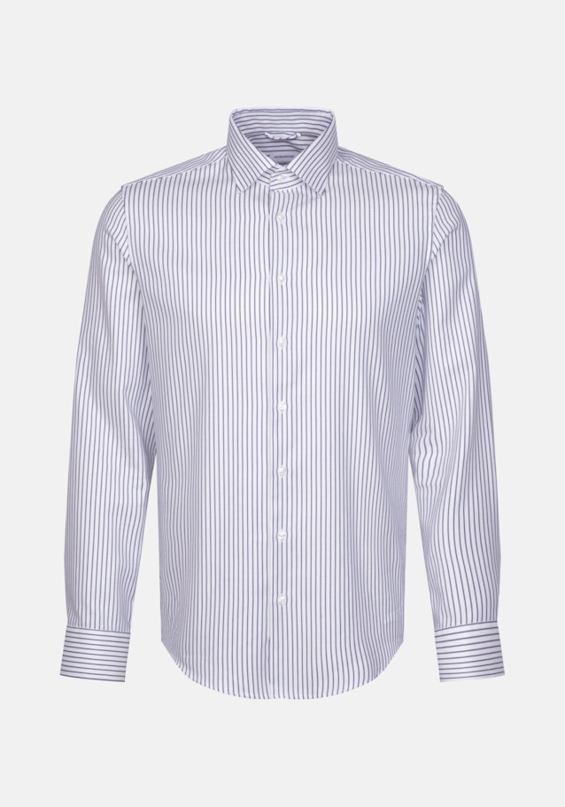 Slim Business Shirt Stripes in Medium Blue | Seidensticker Onlineshop