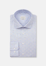 Shaped Business Hemd Druck in Hellblau |  Seidensticker Onlineshop