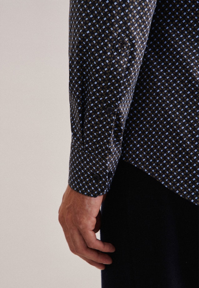 X-Slim Chemise Performance Imprimé in Vert |  Seidensticker Onlineshop