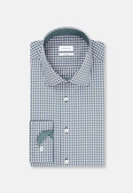 Shaped Business shirt Check in Green |  Seidensticker Onlineshop