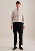 Regular Chemise d'affaires rayures in Marron |  Seidensticker Onlineshop