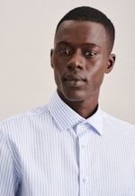 Regular Business Hemd Streifen in Hellblau |  Seidensticker Onlineshop