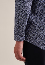 Regular Business shirt Paisley in Dark Blue |  Seidensticker Onlineshop