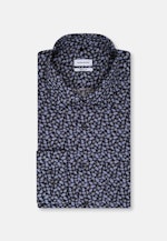 Regular Business shirt Paisley in Dark Blue |  Seidensticker Onlineshop