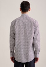 Regular Business Hemd Paisley in Orange |  Seidensticker Onlineshop