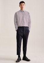 Regular Business Hemd Paisley in Orange |  Seidensticker Onlineshop