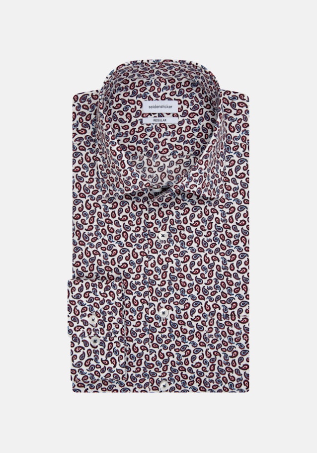 Business Shirt in Regular with Kent-Collar in Orange |  Seidensticker Onlineshop
