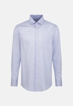 Regular Business Hemd Karo in Hellblau |  Seidensticker Onlineshop