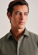 Regular Business Hemd Uni in Grün |  Seidensticker Onlineshop