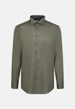 Regular Business Hemd Uni in Grün |  Seidensticker Onlineshop