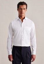 Regular Business Hemd Uni in Weiß |  Seidensticker Onlineshop