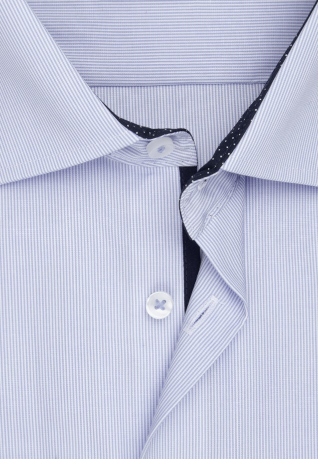 Regular Business Hemd Streifen in Hellblau |  Seidensticker Onlineshop