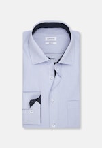 Regular Business Hemd Streifen in Hellblau |  Seidensticker Onlineshop