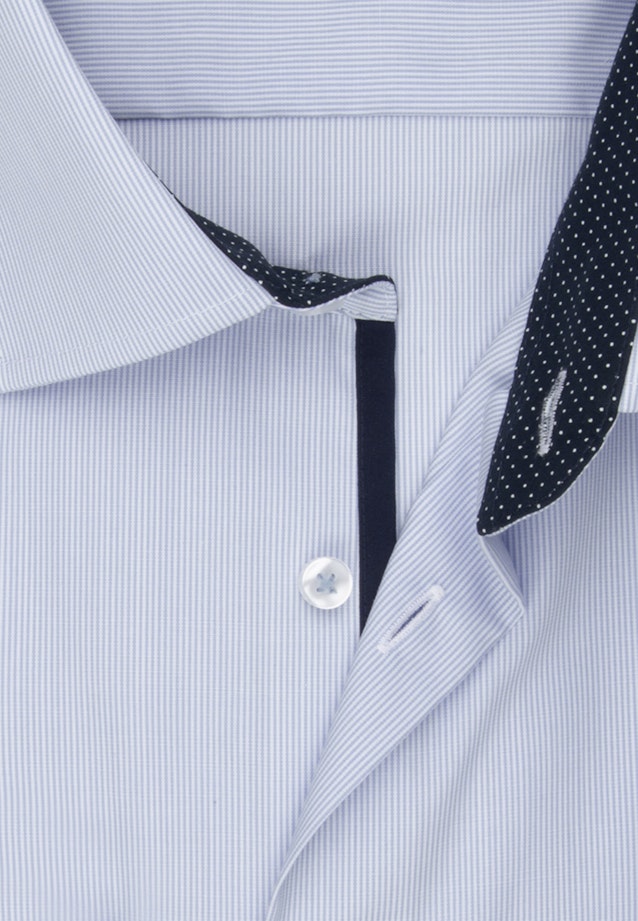 Slim Business Hemd Streifen in Hellblau |  Seidensticker Onlineshop