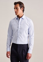 Slim Business Hemd Streifen in Hellblau |  Seidensticker Onlineshop