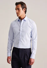 Slim Business Hemd Streifen in Hellblau |  Seidensticker Onlineshop