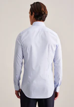 Shaped Chemise d'affaires rayures in Bleu Clair |  Seidensticker Onlineshop